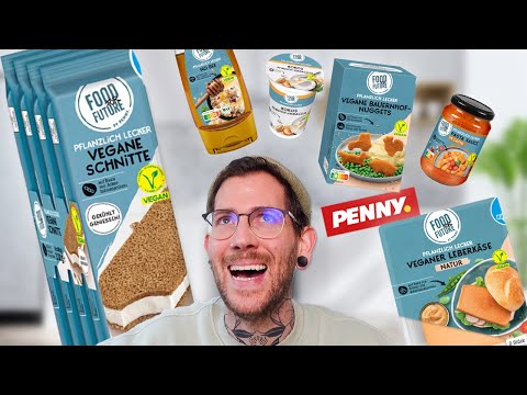 Ich teste neue vegane Produkte von Penny 2024 (Milchschnitte, Leberkäse & mehr)