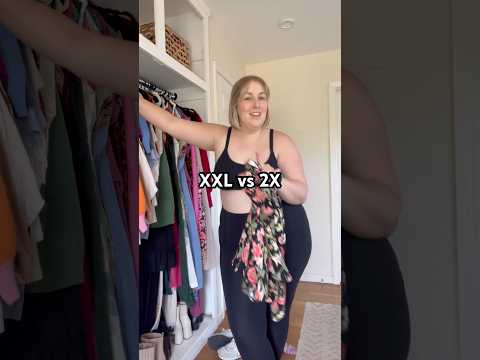 Straight size vs plus size #plussizefashion #plussize #sizeinclusive