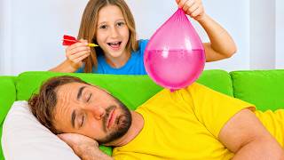 Một ngày vui vẻ của Nastya bên gia đình