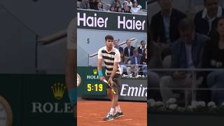 🎾One the BEST passes you will ever see! #alcaraz #shorts #tennis