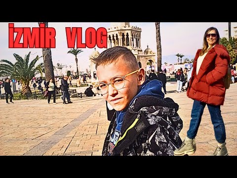 İZMİR VLOG !! SICAKCIK BİRGÜNDE İZMİRDEYİZ!!DEĞİŞİK LEZZETLER YEDİK!!