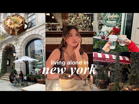 Living Alone in NYC ⋆⁺₊❅. winter things to do, eat & see