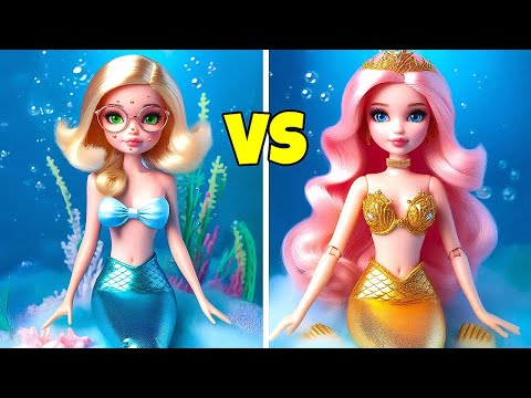 Como se Tornar uma Sereia🧜‍♀️ Transformação de Nerd para Beleza