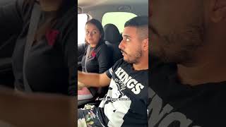 ELA NÃO SABIA QUE A SOGRA TAVA NO CARRO