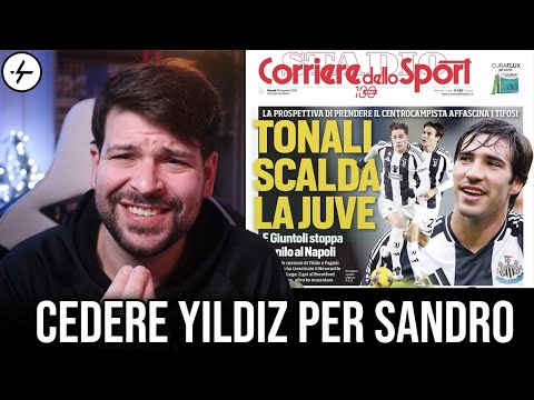 L'ASSURDA VOCE SU TONALI ALLA JUVENTUS CHE STA CIRCOLANDO DA IERI