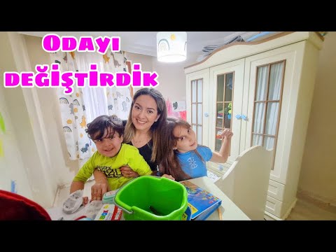 RÜZGAR'IN ODASINI DEĞİŞTİRDİK !! VLOG