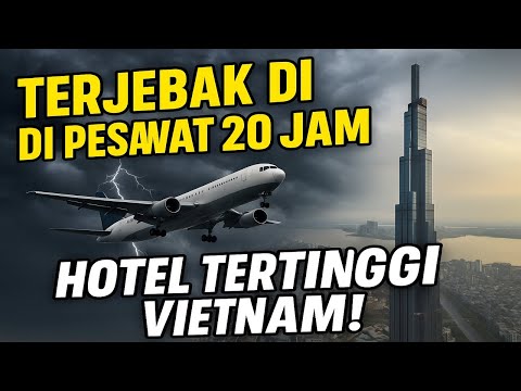 DARI MENDERITA DI PESAWAT 20 JAM JADI SARAPAN SULTAN DI HOTEL TERTINGGI VIETNAM!