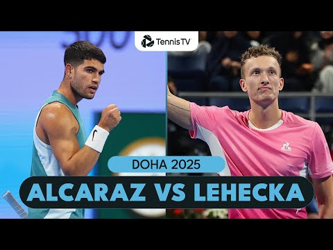 Jiri Lehecka SHOCKS Carlos Alcaraz | Doha 2025 Highlights