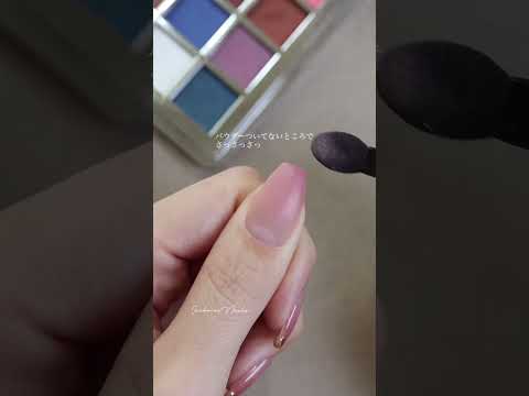 パウダーでグラデーションネイル🌷 #セルフネイル #春ネイル