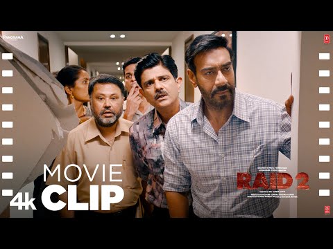 RAID 2: "Breaking the Wall Scene😲 - Dada Bhai's Biggest Fraud" | Ajay Devgn | Riteish D, Saurbh S