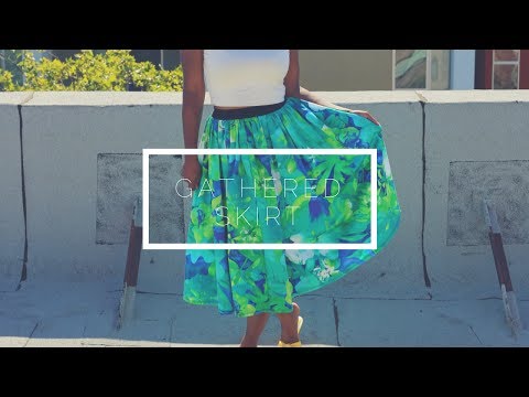Gathered Skirt Sewing Class FREE