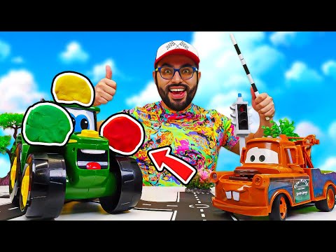 ¡Tractor Johnny se convierte en un SEMÁFORO!