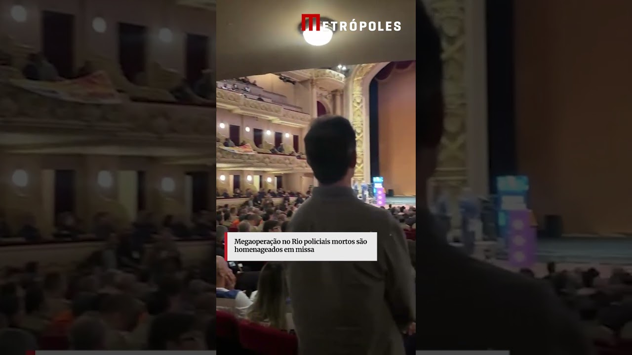 Megaoperação no Rio policiais mortos são homenageados em missa