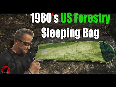 Never Seen One of These Before - US Firefighters Forestry Service and Military Sleeping Bag