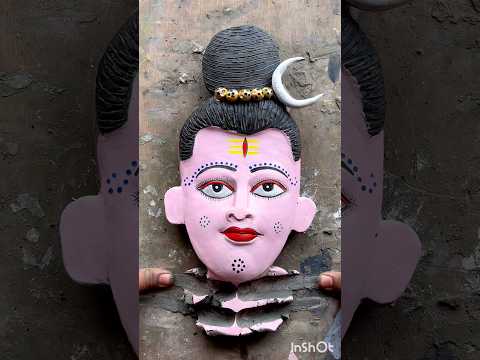 Mahadev murti making/bholenath murti making/mahadev idol making #shorts