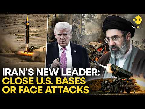Iran Strikes Back LIVE: Mojtaba Issues Stark Warning: 'Close U.S. Bases Or Face Attacks' | WION Live