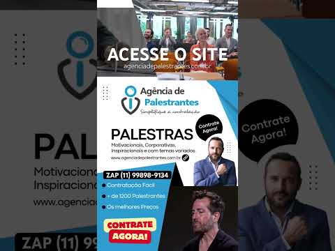 Agência de palestrantes - contratar palestrantes, palestra para empresas, palestrantes para eventos