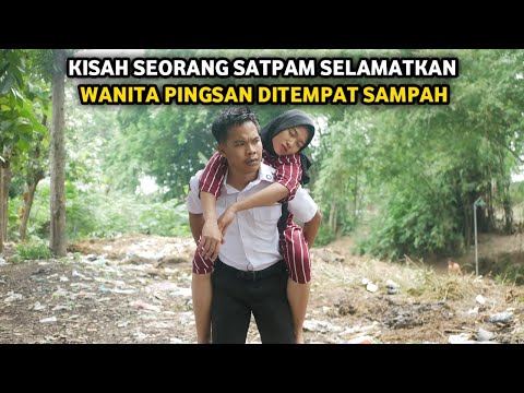 KISAH SEORANG SATPAM SELAMATKAN WANITA PINGSANG DI TEMPAT SAMPAH ! EDINGNYA BIKIN TERKEJUT