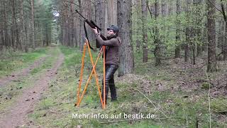 bestik-Schießstock Handling
