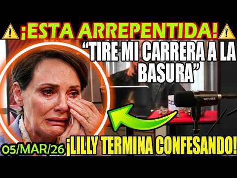 ¿ARREPENTIMIENTO TOTAL? Lilly Tellez lo lamentara siempre 
