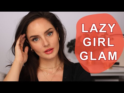 Easy 5 Minute Glam for Lazy People (Effortless Makeup Hacks!) \ Chloe Morello