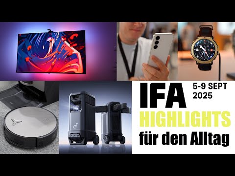 MEINE Technik HIGHLIGHTS der IFA 2025! Diese Gadgets sind echte Überraschungen!