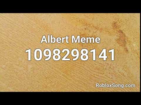 Scare Meme Roblox Id Code 07 2021 - roblox id albert
