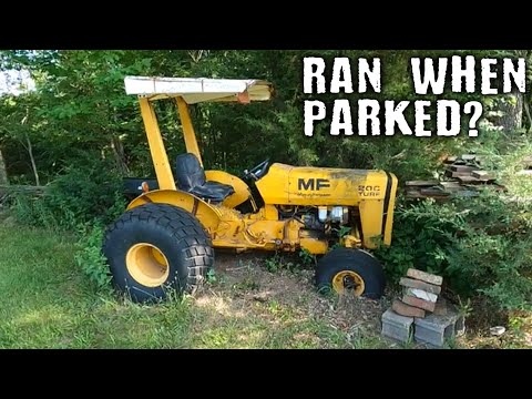 Bought an Abandoned Massey Tractor - Will it Run?