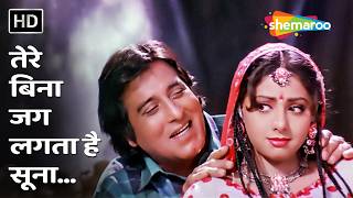 Tere Bina Jag Lagta Hai Soona | Farishtay (1991) | Vinod Khanna, Sridevi | 90s Hindi Love Songs