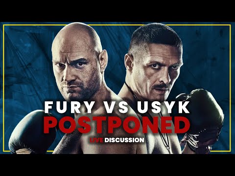 Fury vs usyk postponed! Tyson fury cut in sparring • danny flexen and ayman khan break the news!