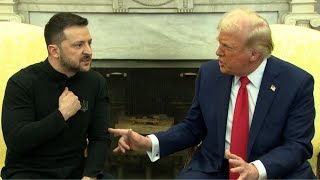Zelensky Humiliates Trump in Explosive White House Oval Office Clash!