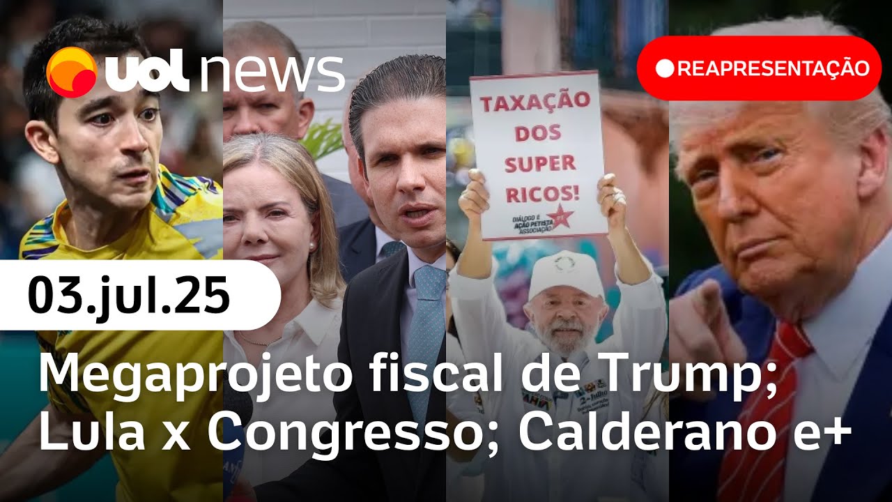 Lula fala sobre Mercosul Trump tem pacote orçamentário aprovado Gleisi defende Motta INSS e +