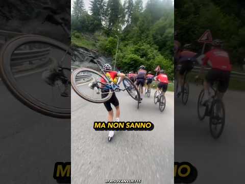 Perché porta la bicicletta?🚲🏁🤔