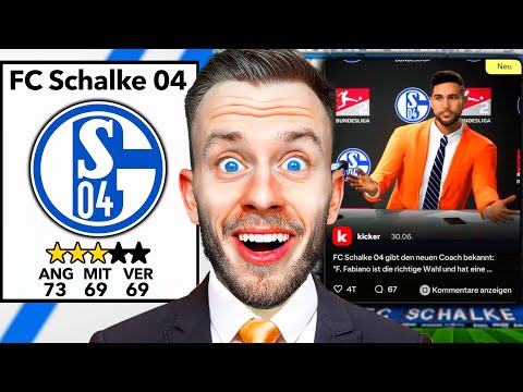 Ich werde TRAINER von SCHALKE 04 in FC 25! ⚽️💪🏻 | Schalke Karriere #001