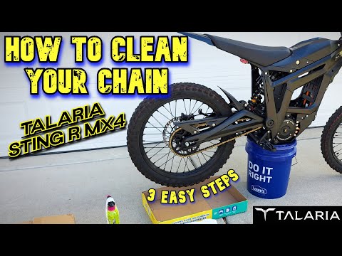 How to Clean the Chain on Talaria MX4