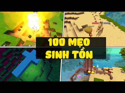 Tóm tắt 100 mẹo sinh tồn trong Mini World có thể bạn chưa biết