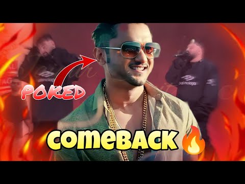 BADSHAH POKED YO YO HONEY SINGH WITH JAIPUR CONCERT #badshah #honeysingh