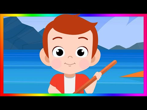 Row Row Row Your Boat | Nursery Rhymes for Children - ABC Baby Songs