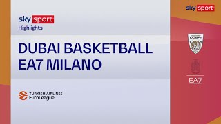 Eurolega, Dubai-Olimpia Milano 99-92: gli highlights