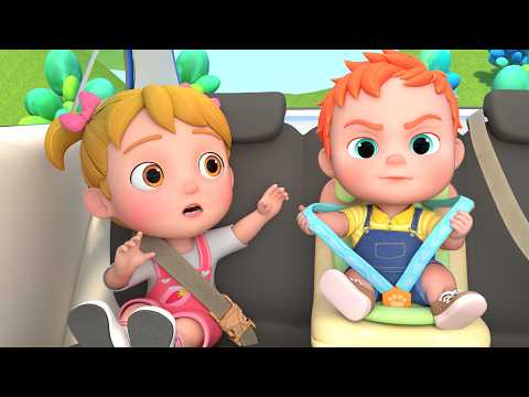 Car Seat Song | Child Safety Seat Song | Nursery Rhymes & Baby Songs