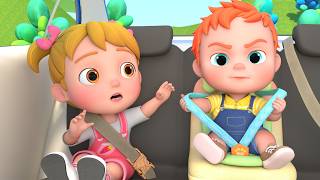 Car Seat Song | Child Safety Seat Song | Nursery Rhymes & Baby Songs