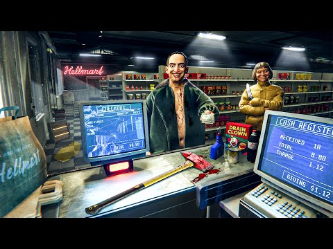 I Worked 7 Days in a Disgusting Supermarket called HELLMART...