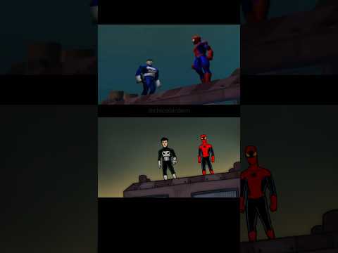 My animation and the original cutscene from #spiderman2000  #chicolantern #animation  #thepunisher