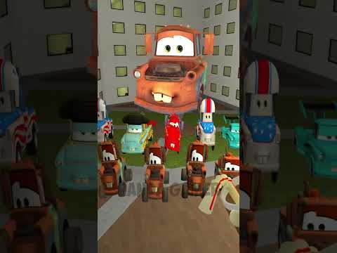 TOO MANY LIGHTNING MCQUEEN SALLY TOW MATER CHICK HICKS CARS LIMINAL HOTEL Garry's Mod