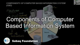 Components of Computer Based Information System