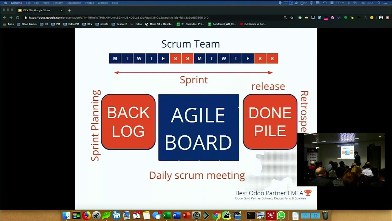 Running an Agile Project in Odoo | 10/8/2019

In this presentation, you will learn about the brain-tec SCRUM Module for Standard Odoo Project Management, 100% based on ...