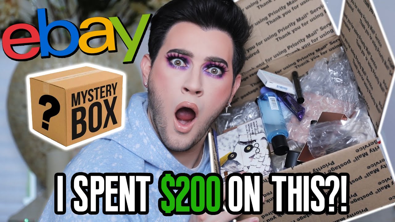 OPENING MY FIRST EBAY MAKEUP MYSTERY BOX I spent 200 on this.