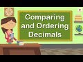 Comparing and Ordering Decimals