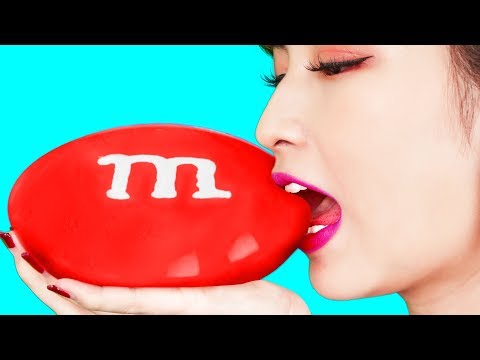 DIY Giant Candy & Weird Ways To Sneak Food Into Class