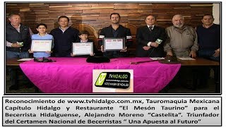 ENTREVISTA RECONOCIMIENTO AL BECERRISTA ALEJANDRO MORENO "CASTELITA"